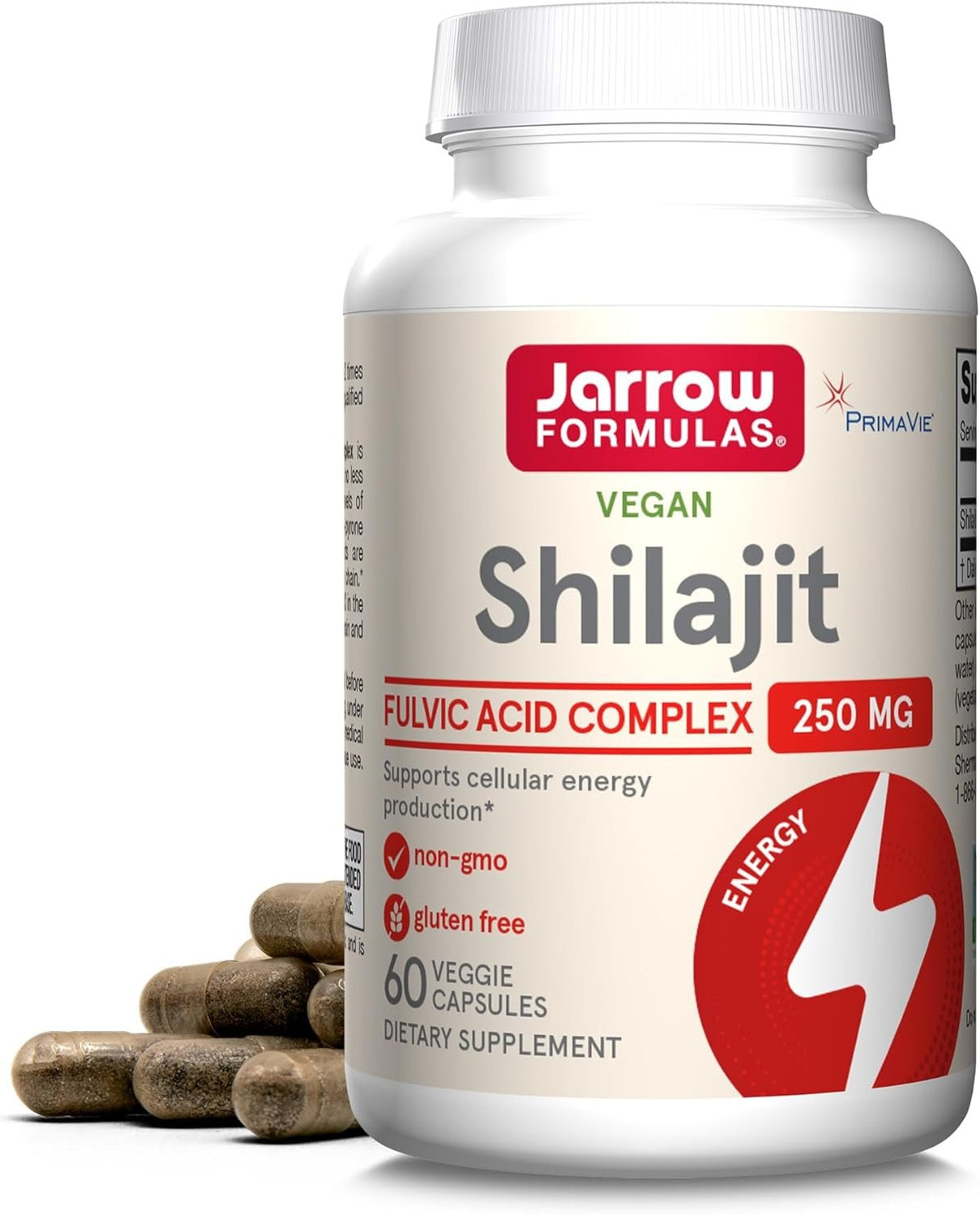 Jarrow Formulas Vegan Shilajit Fulvic Acid Complex - 60 vcaps baneris