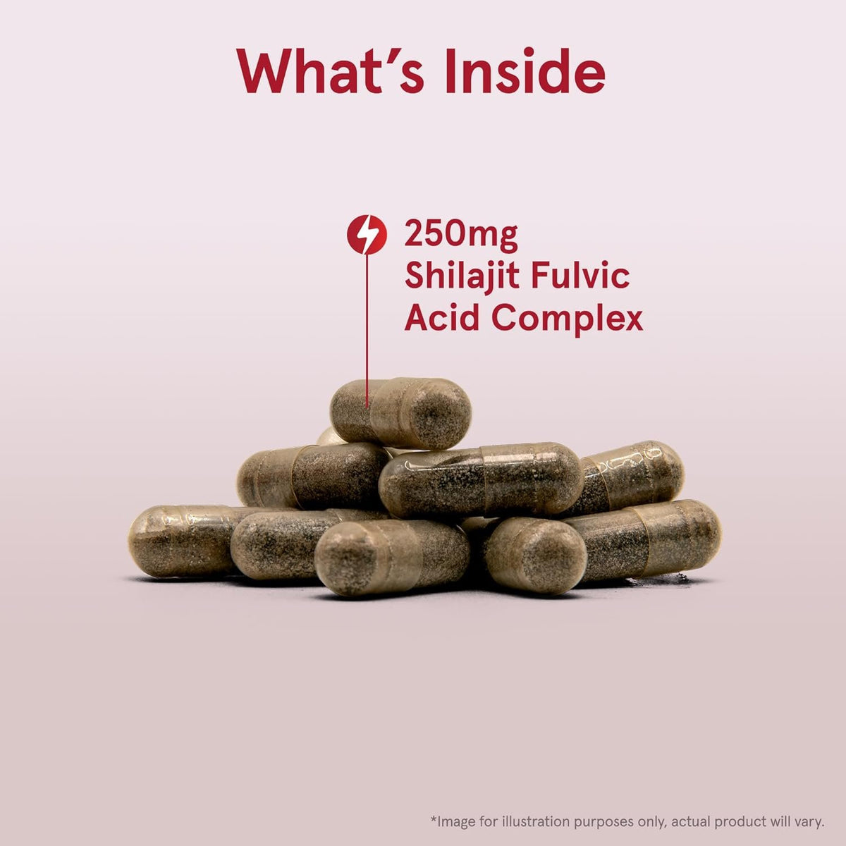 Jarrow Formulas Vegan Shilajit Fulvic Acid Complex - 60 vcaps kapsules