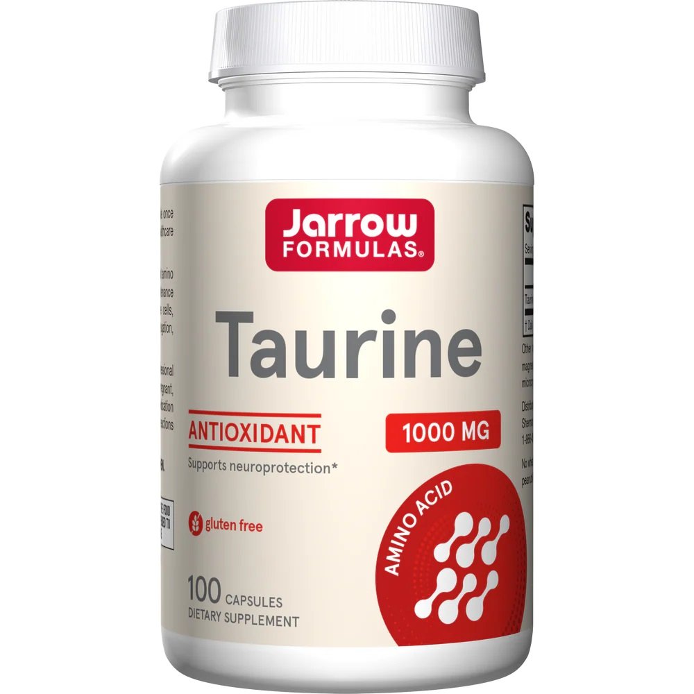 Jarrow Formulas® Taurine 1000 mg 100 caps kaina pirkti