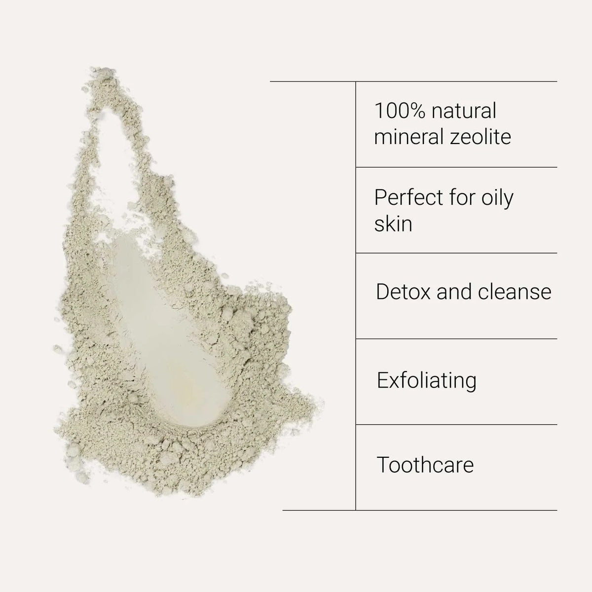 KIKI Health Zeolite Powder - 120 grams of powder