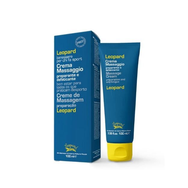LEOPARD SPORT MASAŽINIS KREMAS 100 ML kaina