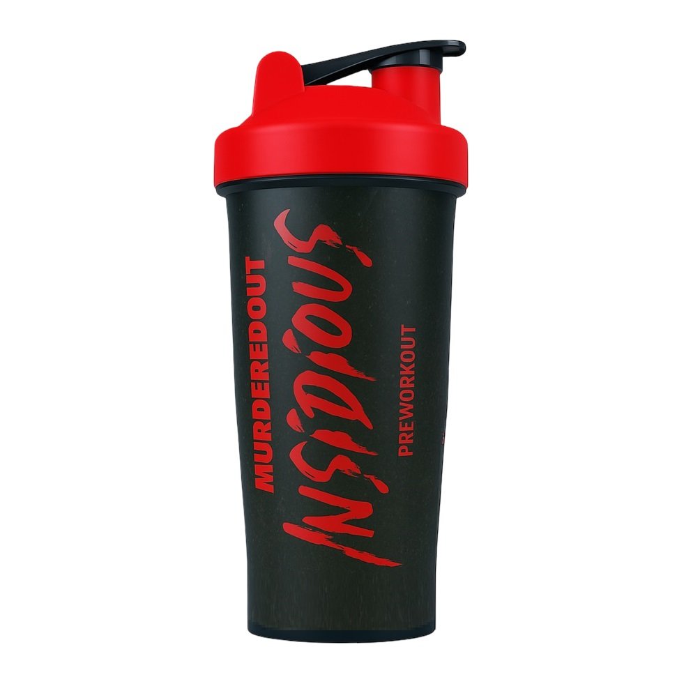 Murdered Out Smartshake Insidious Shaker 600ml Black Red kaina