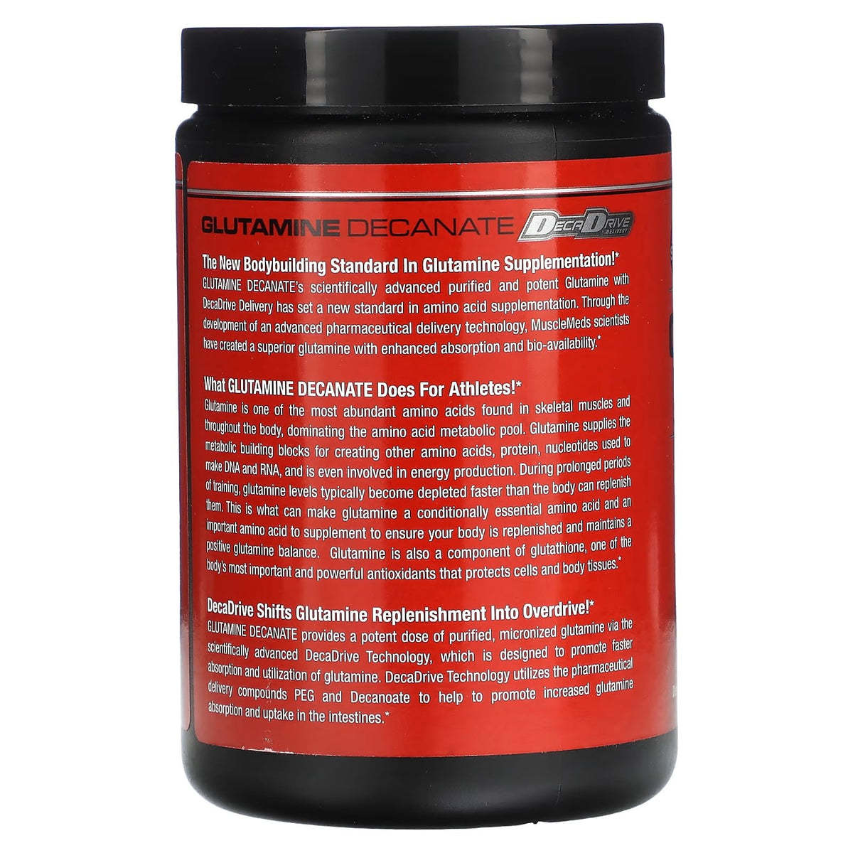 MuscleMeds Glutamine Decanate Unflavored 300 g akcija