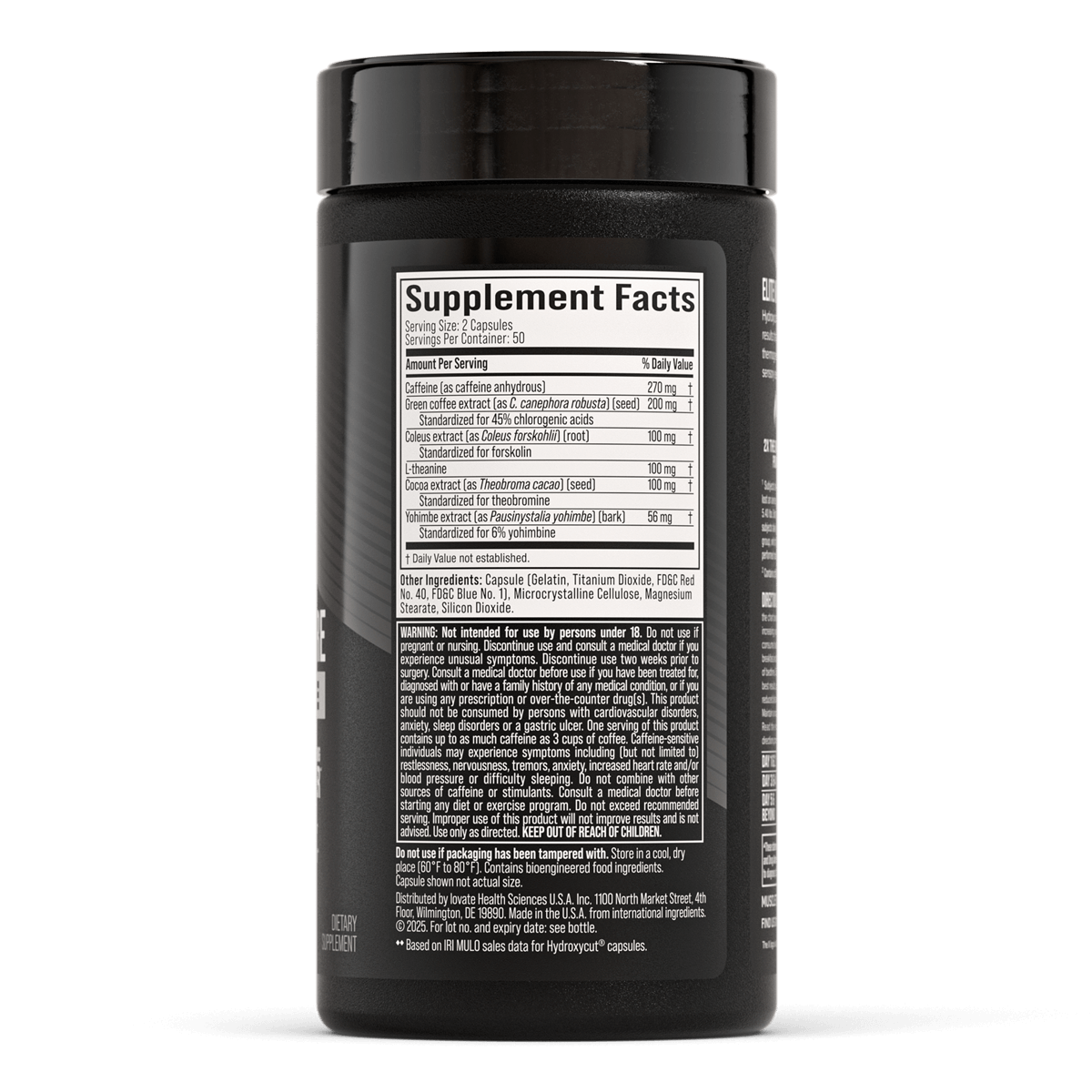 MuscleTech Hydroxycut Hardcore Elite – 100 kapsulių