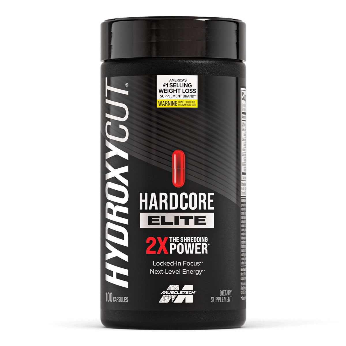MuscleTech Hydroxycut Hardcore Elite – 100 kapsulių