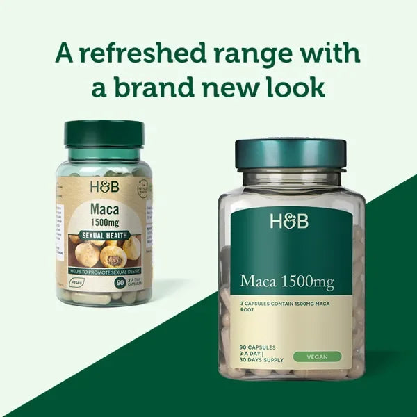 Holland & Barrett MACA 1500 mg, 90 kapsulių