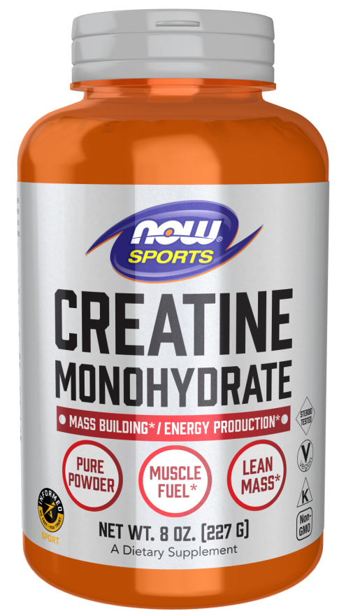 NOW Foods Creatine Monohydrate, Pure Powder - 227 grams kaina