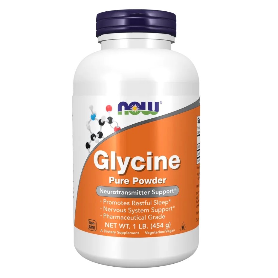 NOW Foods Glycine, Pure Powder - 454 grams