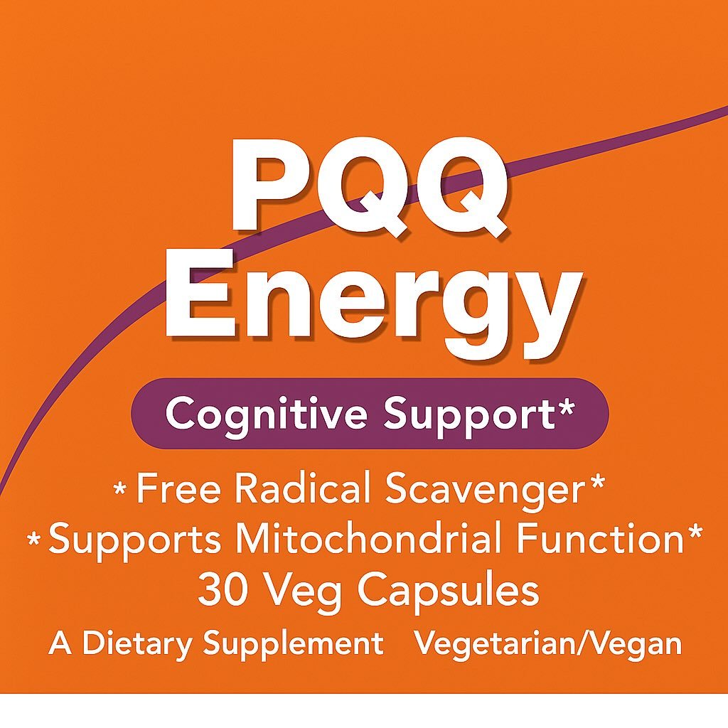 NOW FOODS PQQ Energy (30 kaps.) baneris