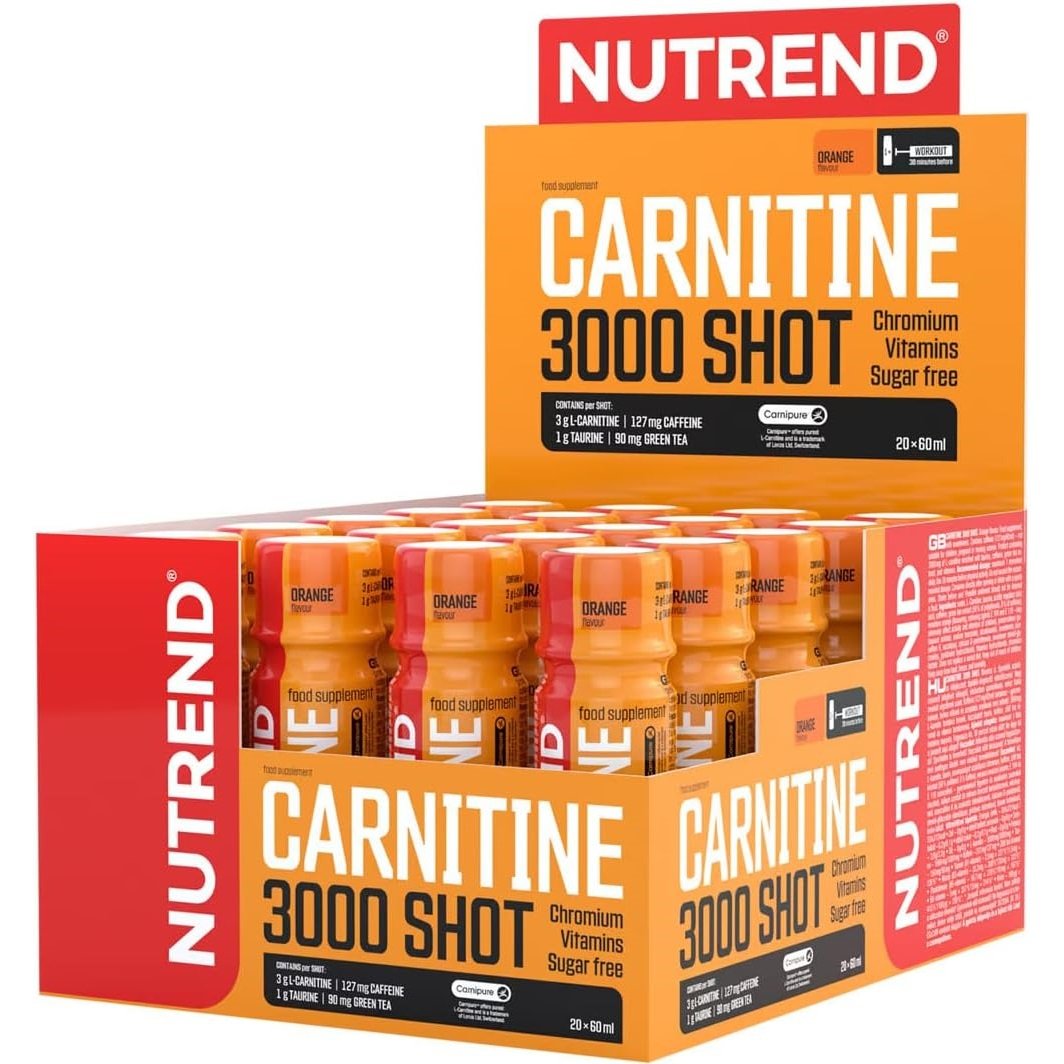 Nutrend Carnitine 3000 Shot - 20 x 60 ml.