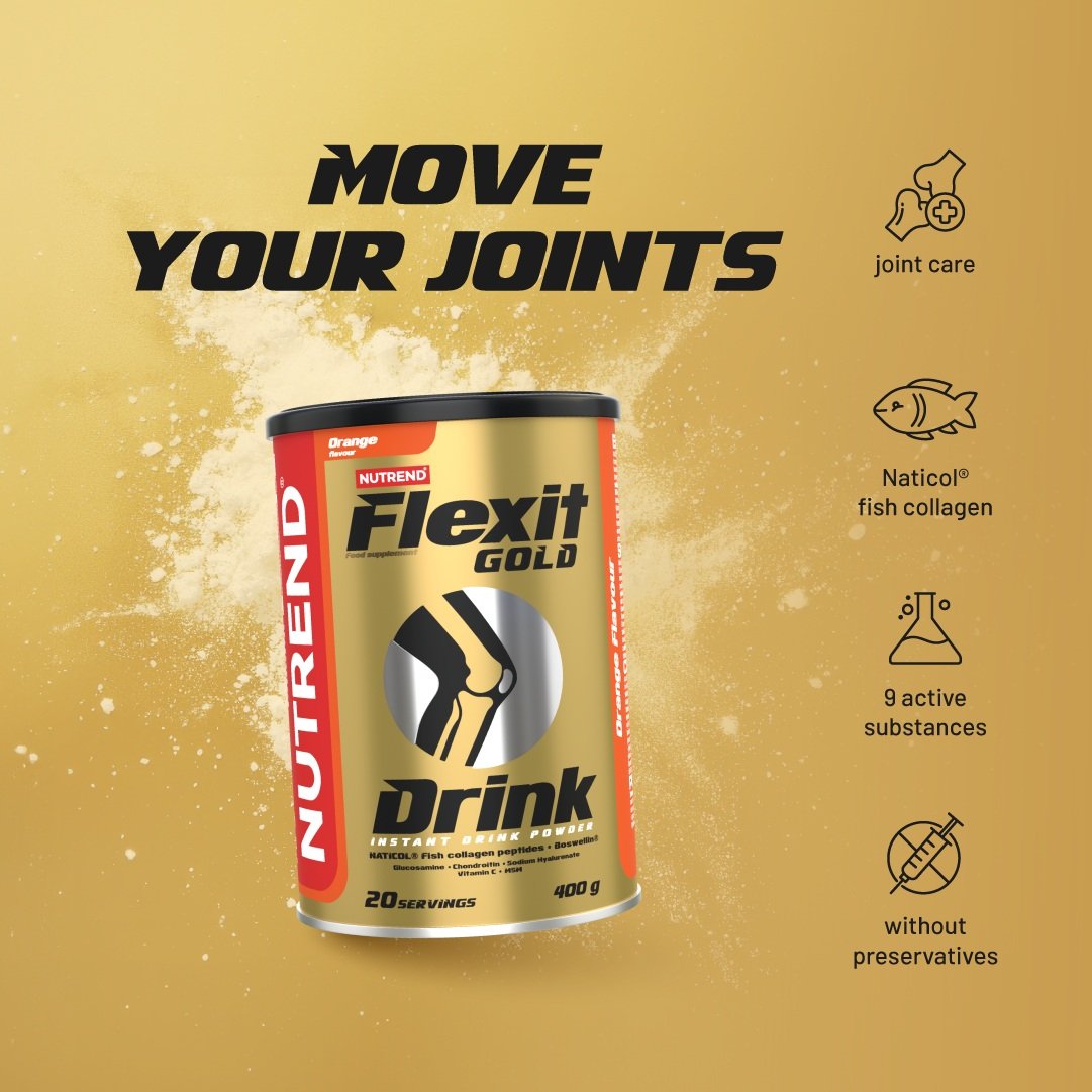 Nutrend Flexit Gold Drink - 400 grams facts