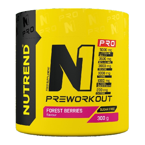 Nutrend N1 Pro Pre-Workout - 300 grams pigu