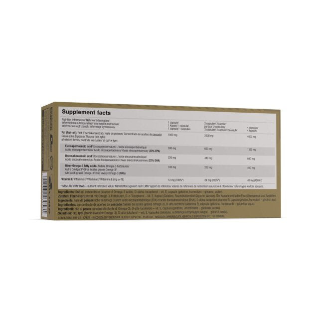 Olimp Nutrition Gold Omega 3, Sport Edition - 120 caps sudetis