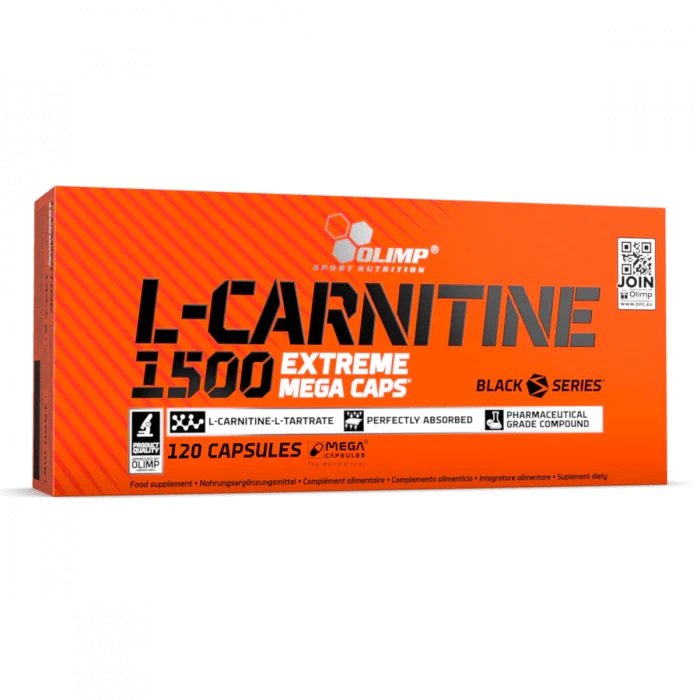 Olimp Nutrition L-Carnitine 1500 Extreme - 120 caps kaina