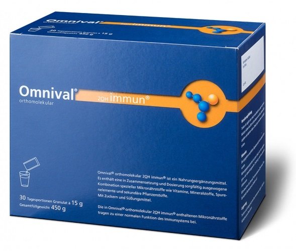 Omnival immun N30 orthomolekular 2OH (milteliai) akcija