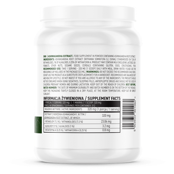 OstroVit-Ashwagandha-Extract-100-g-sudetis