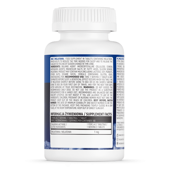 OstroVit-Melatonin-180-tabs-melatoninas-kaina-sudetis-akcija