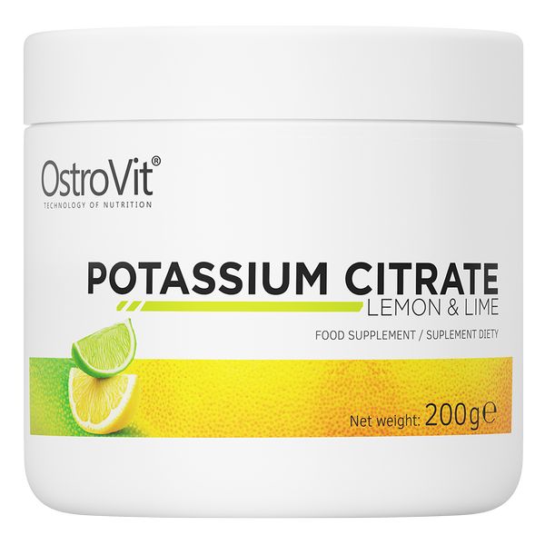 OstroVit Potassium Citrate 200 g lemon lime kaina