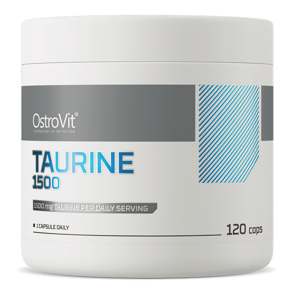 OstroVit Supreme Capsules Taurine 1500 mg 120 caps kaina