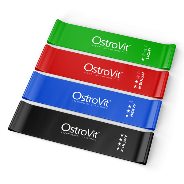 OstroVit-Training-Bands-4-pcs-set-kaina