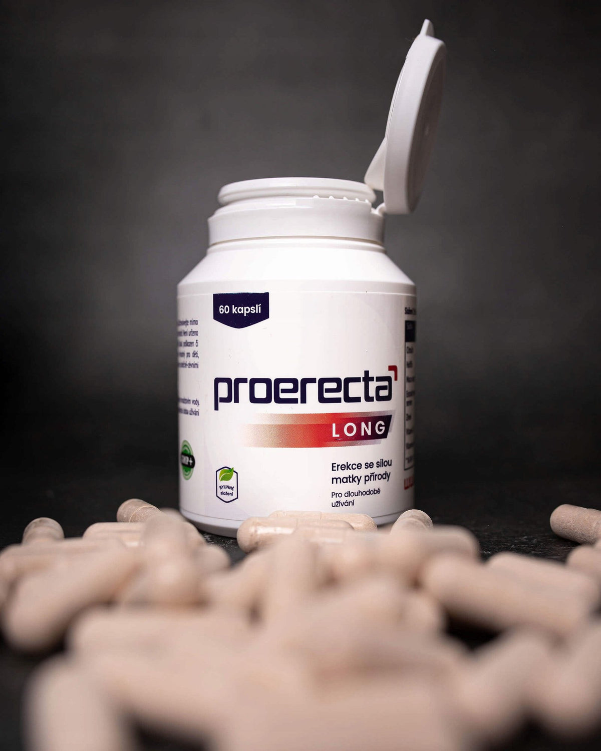 Proerecta Long Potencijai – 60 kapsulių kapsules