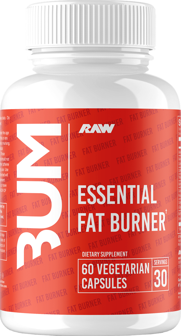 RAW Essential Fat Burner - 60 caps kaina