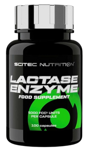 Scitec Lactase Enzyme 100 caps kaina