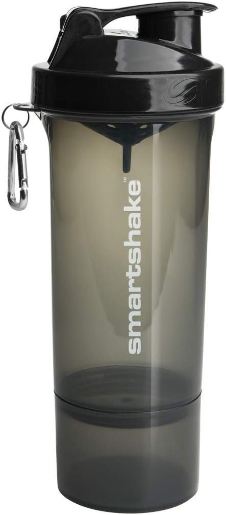 SmartShake Slim Series - 500 ml. gunsmoke black kaina