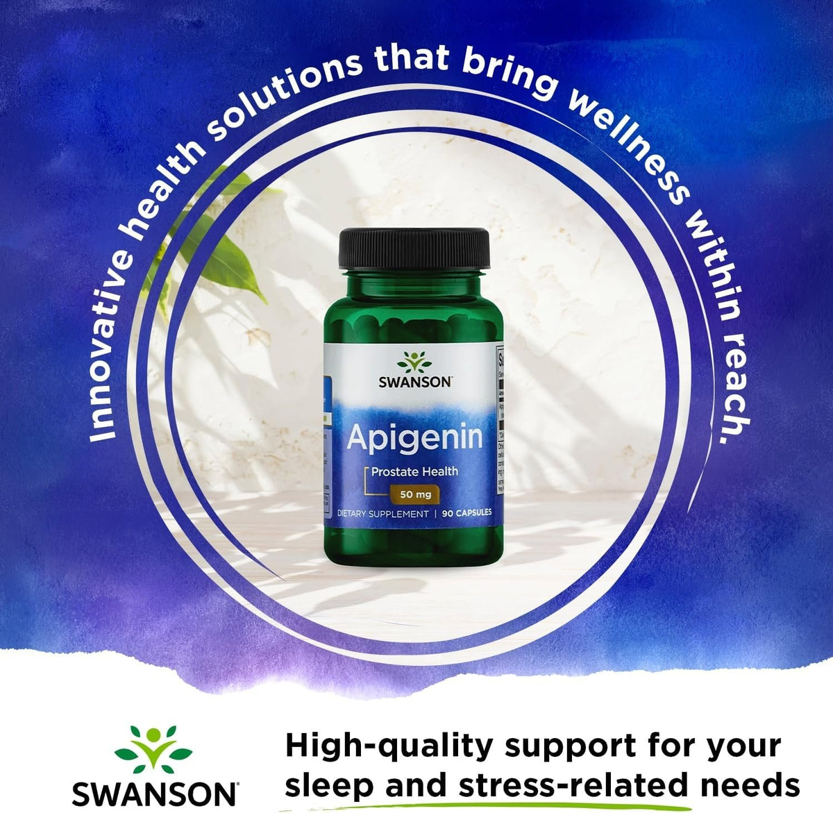 Swanson Apigenin 50mg – 90 caps nauda