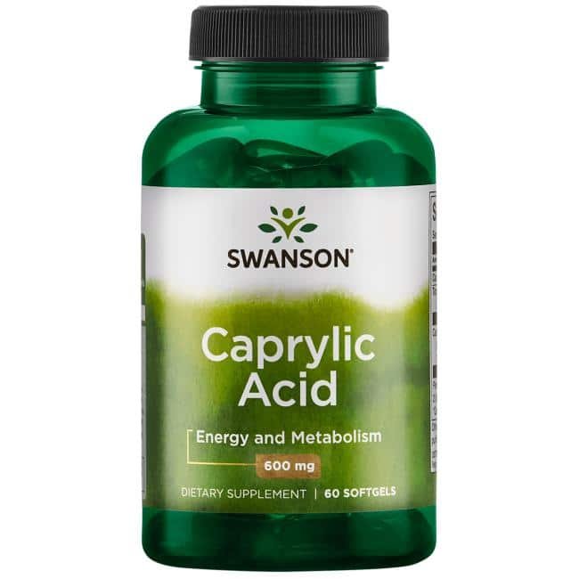 Swanson Caprylic Acid kaina