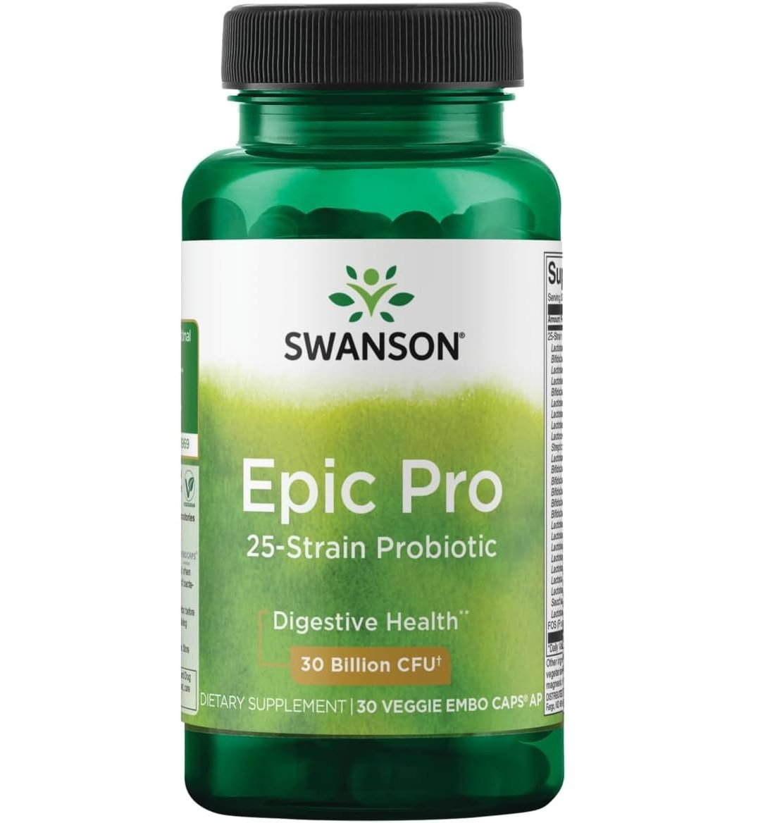 Swanson Epic Pro 25 30 caps kaina