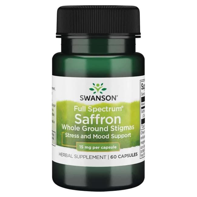 Swanson full spectrum Saffron 15mg 60caps