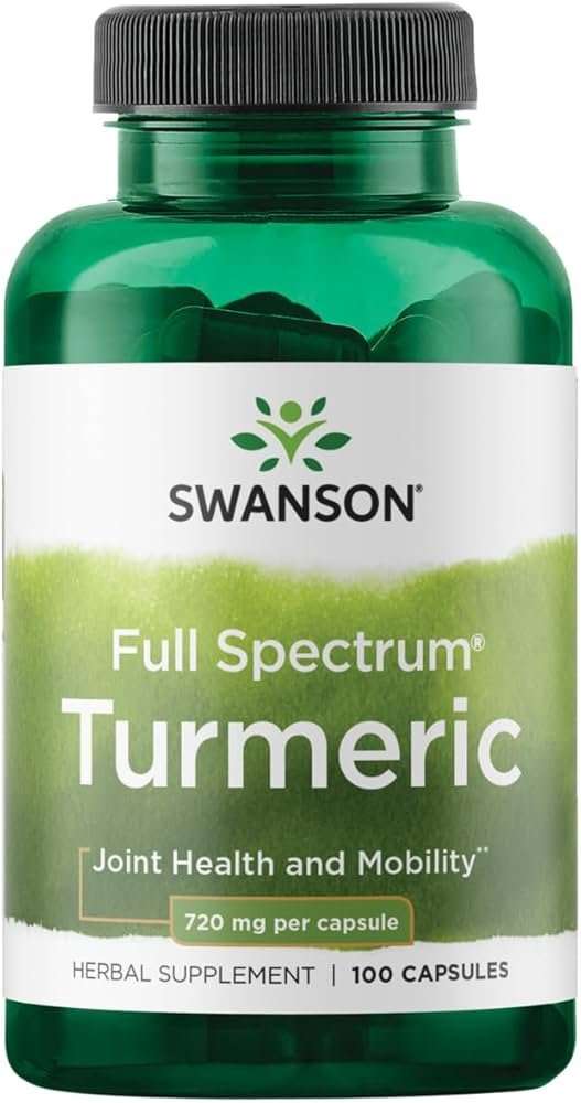 Swanson Full Spectrum Turmeric 720mg 100 capsules akcija
