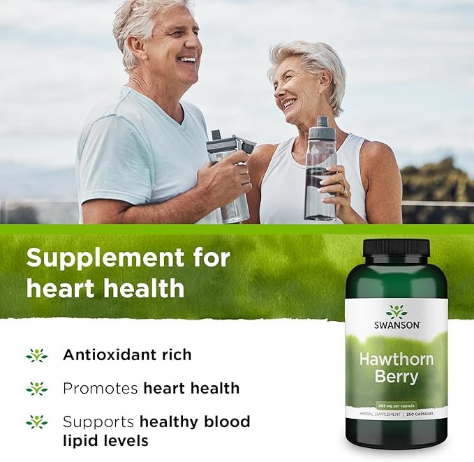 Swanson Hawthorn Berry 565mg 250 caps nauda