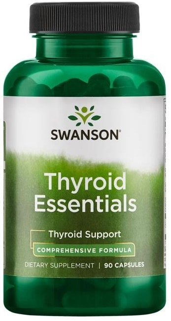 Swanson Thyroid Essentials 90 capsules kaina