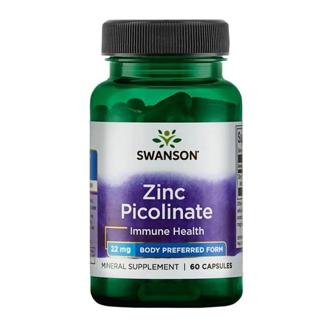 Swanson Zinc picolinate 60caps