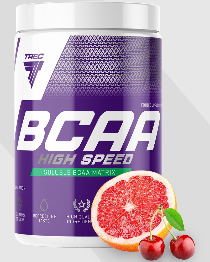 TREC BCAA HIGH SPEED 500g JAR skonis