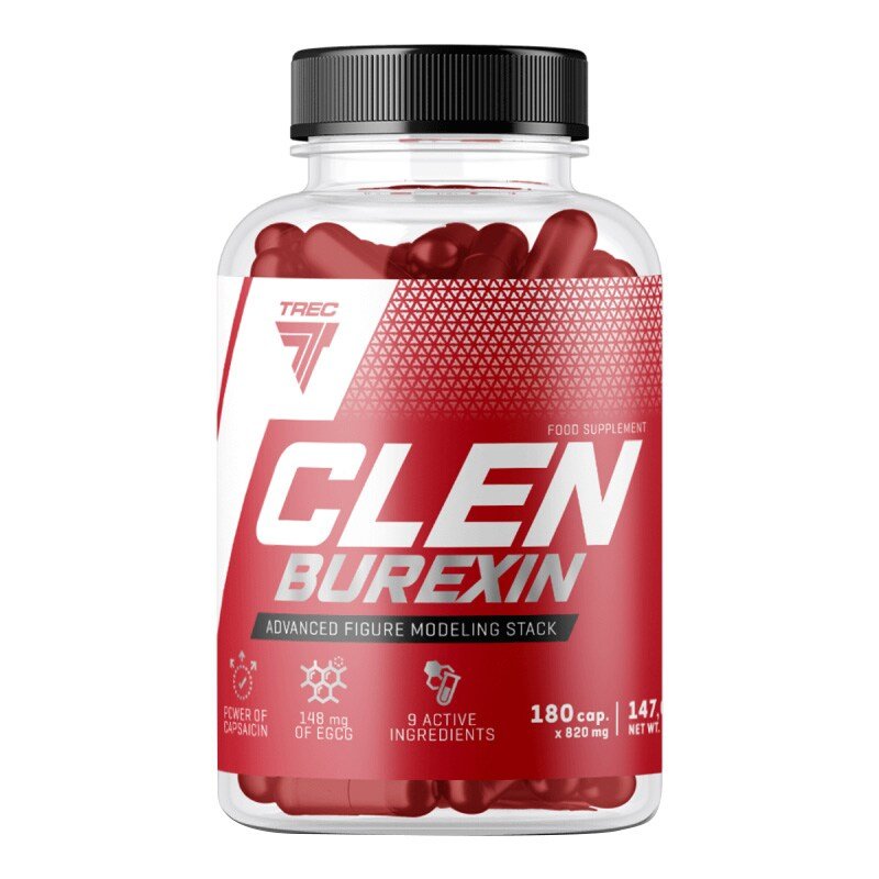 Trec Clenburexin 180 caps kaina