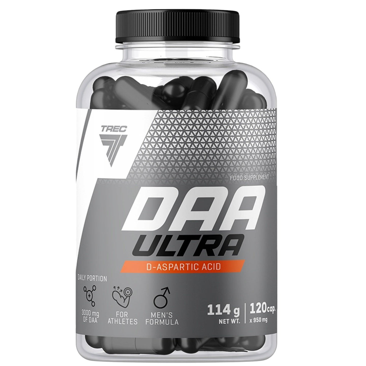 Trec DAA Ultra 120 kapsulių kaina