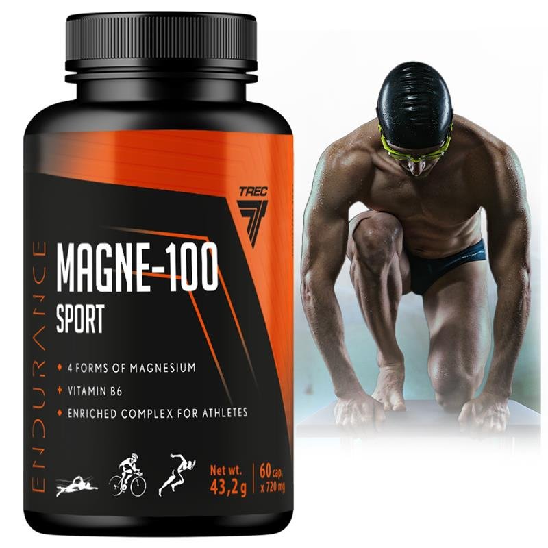 Trec Magne 100 Sport 60 caps. baneris
