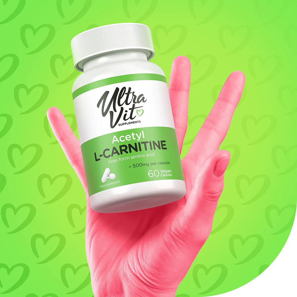 UltraVit Acetyl-L-Carnitine 60 capsules baneris