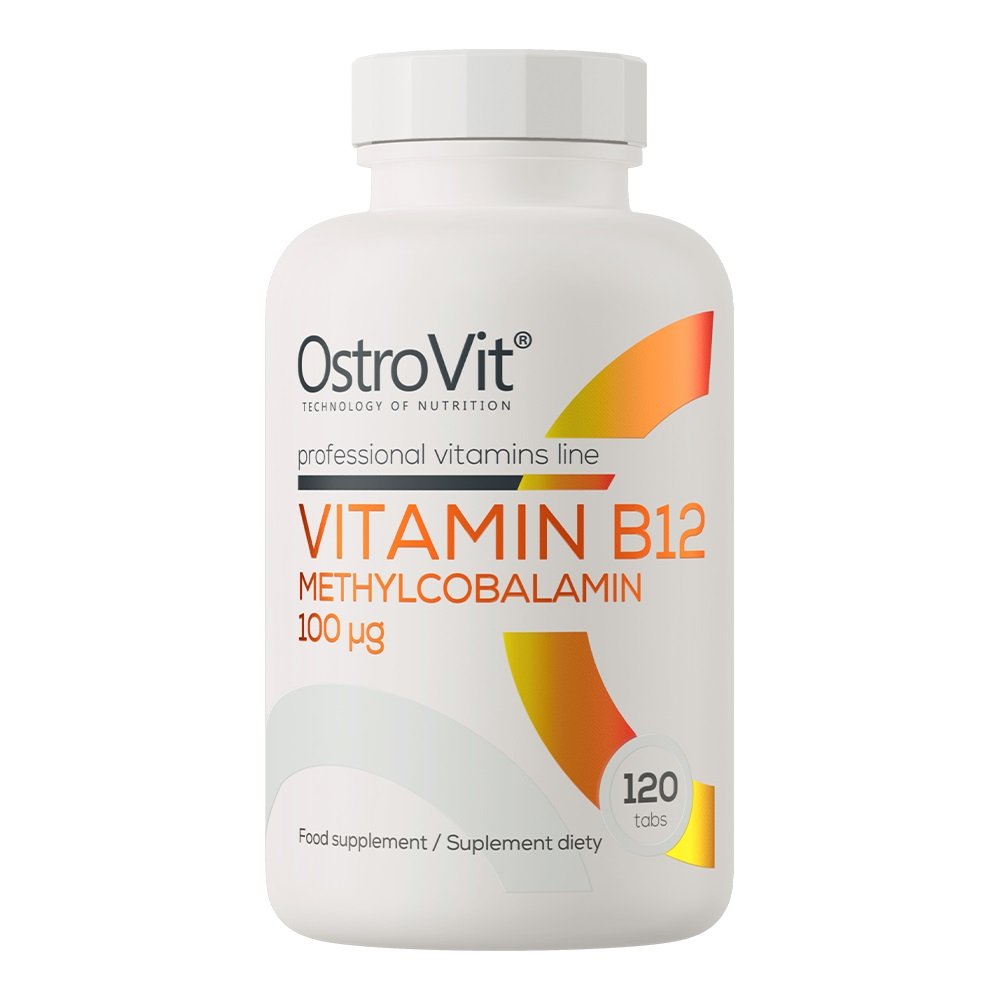 Vitamin B12 Methylcobalamin 100 µg 120 tablets kaina