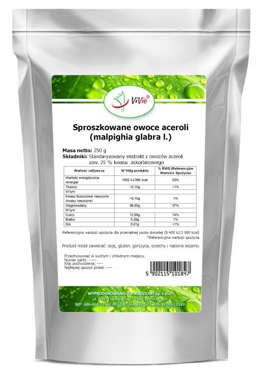 VIVIO Acerola - 250g VIVIO kaina