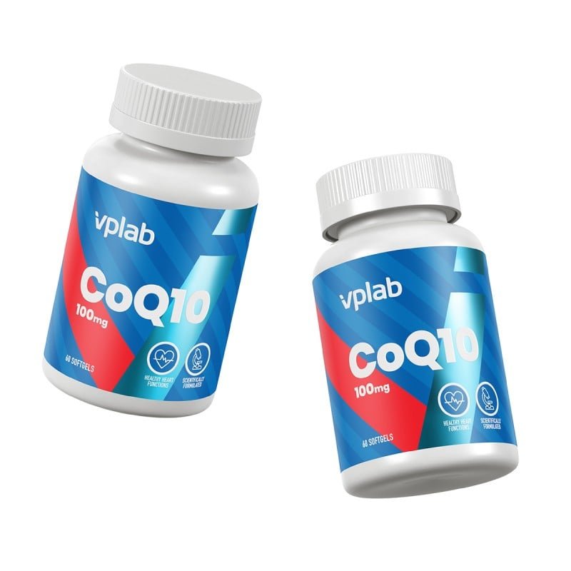 Vplab CoQ10 100 mg 60 Softgels baneris