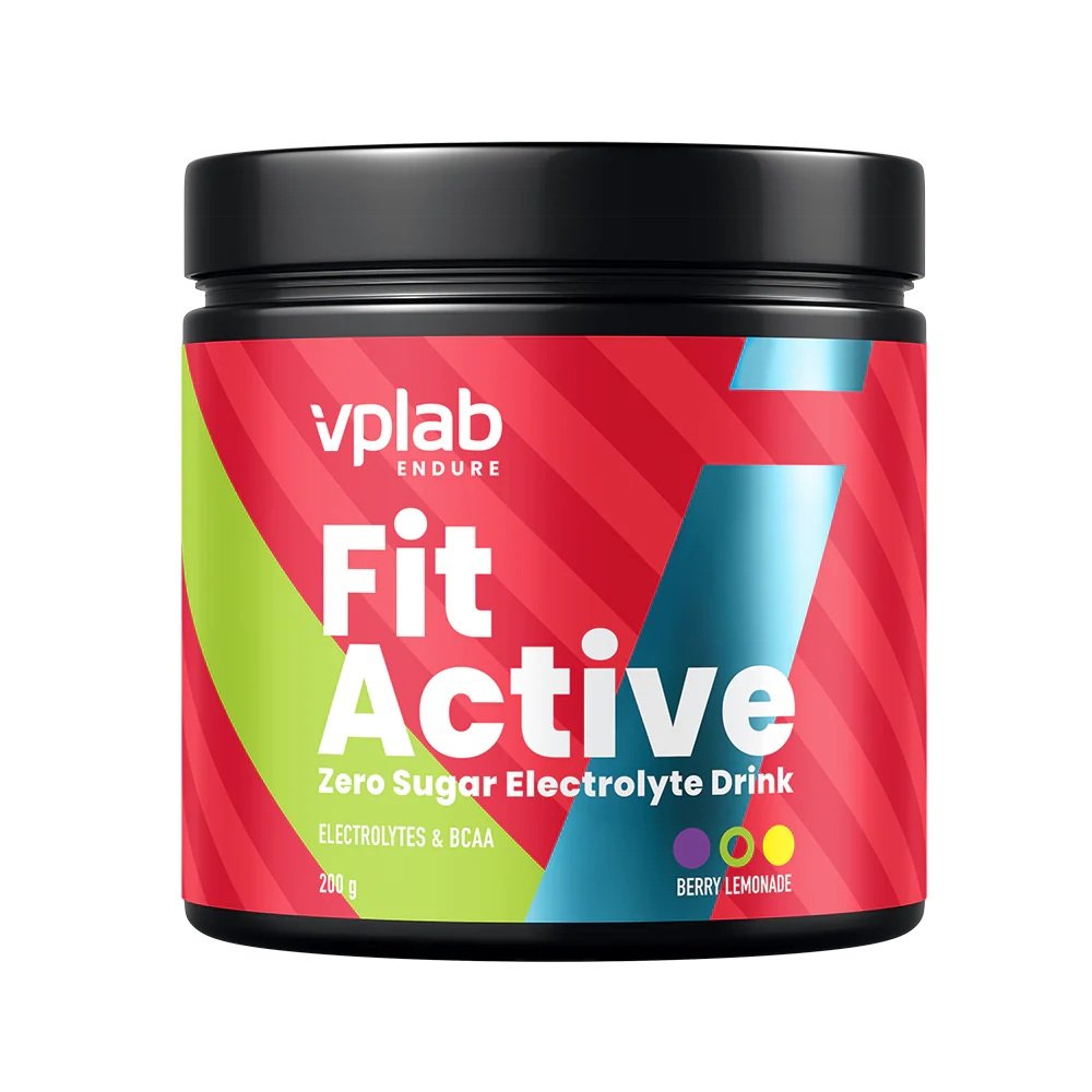 Vplab Endure Fitactive ZERO Electrolyte Drink 200g Berry lemonade
