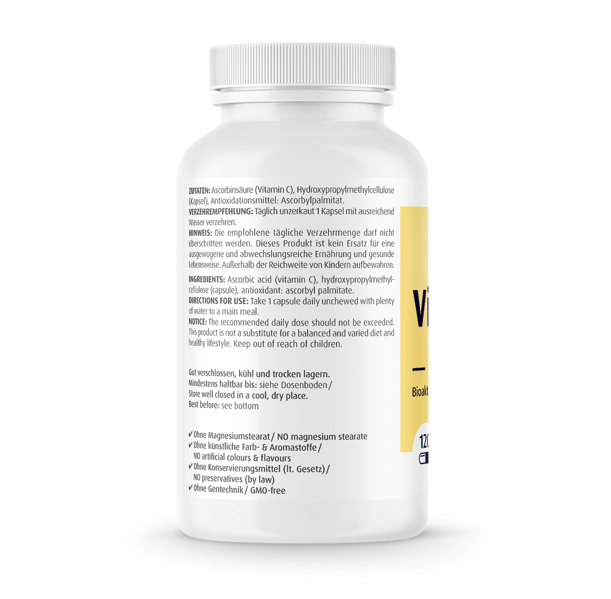 Zein Pharma Vitamin C 1000 mg 120 caps vartojimas