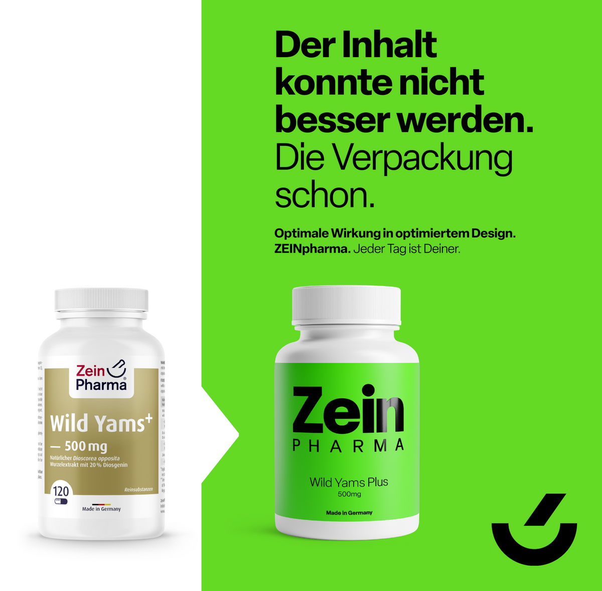 zein pharma wild yams nauja pakuote
